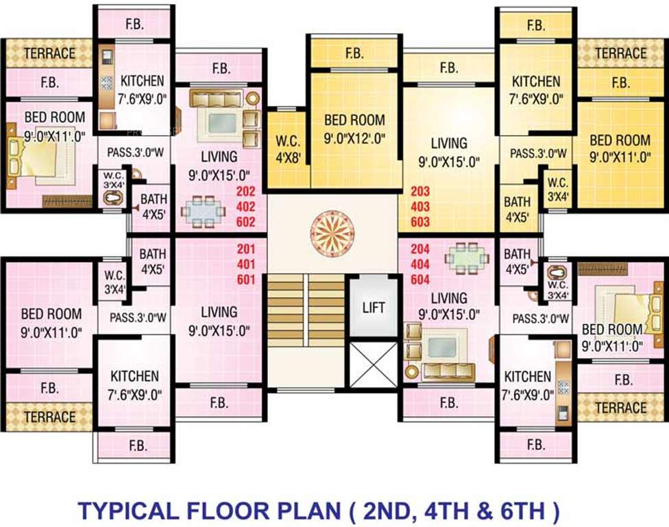 Images for Cluster Plan of Panchala Shree Krishna Residency