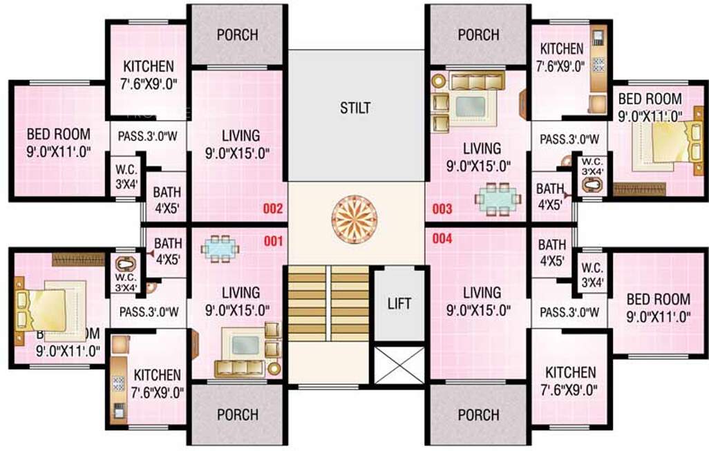 Images for Cluster Plan of Panchala Shree Krishna Residency