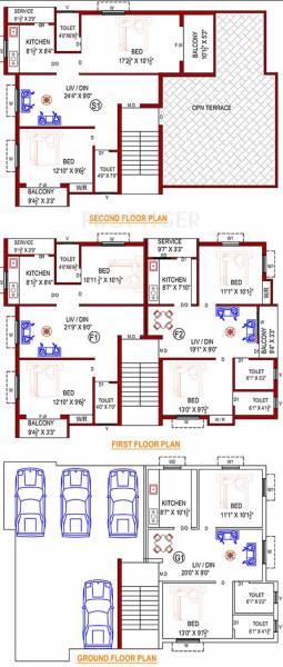 Images for Cluster Plan of RB Bagya Ashirvad