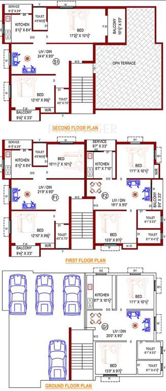 Images for Cluster Plan of RB Bagya Ashirvad