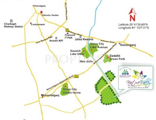 Images for Location Plan of Shine Nature Valley Images for Location Plan of Shine Nature Valley