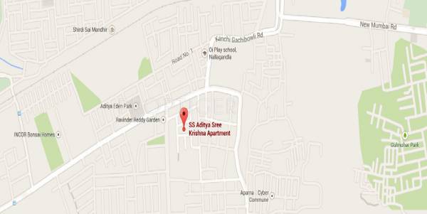 Images for Location Plan of SS Aditya Constructions Sree Krishna