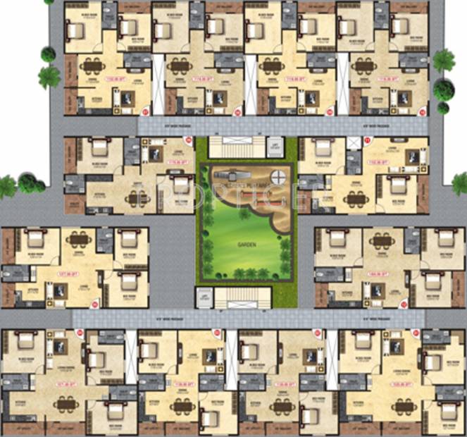 Images for Cluster Plan of Amrutha Avenue 2