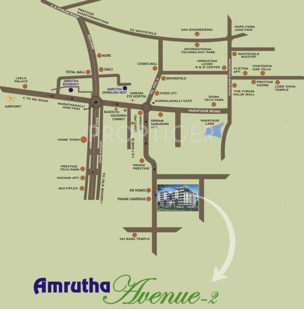 Images for Location Plan of Amrutha Avenue 2