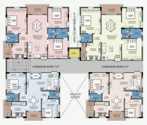 Images for Cluster Plan of Namitha Harmony Images for Cluster Plan of Namitha Harmony