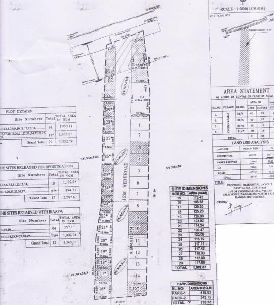 Images for Layout Plan of Alisha Projects Sai Shreyas Shelters