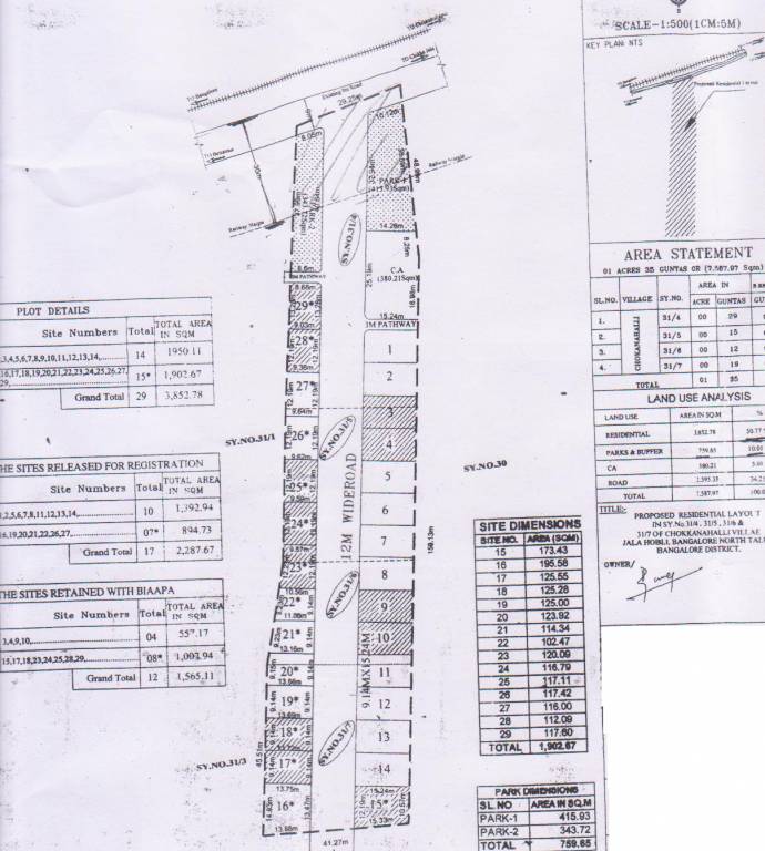 Images for Layout Plan of Alisha Projects Sai Shreyas Shelters
