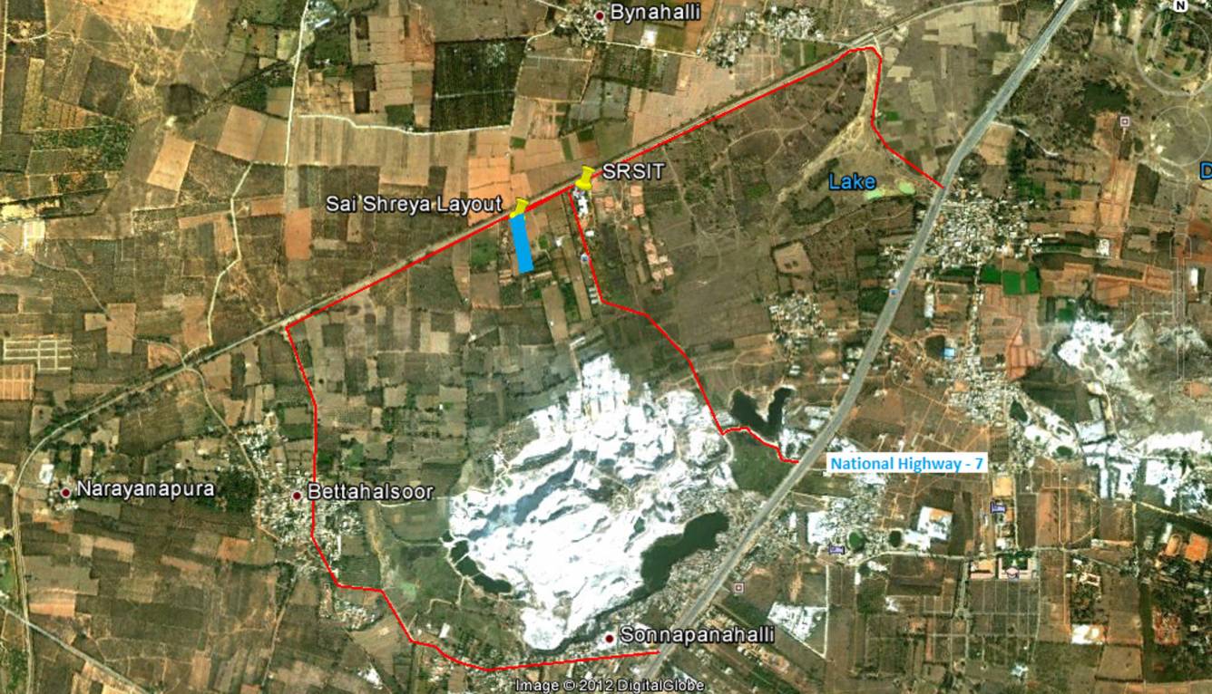 Images for Location Plan of Alisha Projects Sai Shreyas Shelters