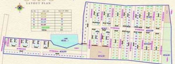 Images for Layout Plan of Alisha Projects Defence Hill View