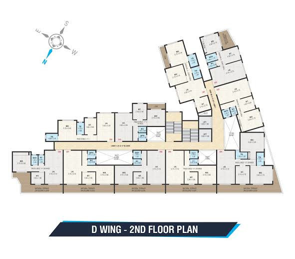 pearl Wing B Cluster Plan for 2nd Floor