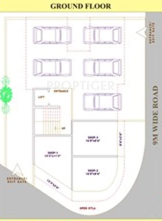  srushti Images for Cluster Plan of Sarang Srushti