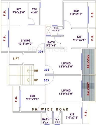  srushti Images for Cluster Plan of Sarang Srushti