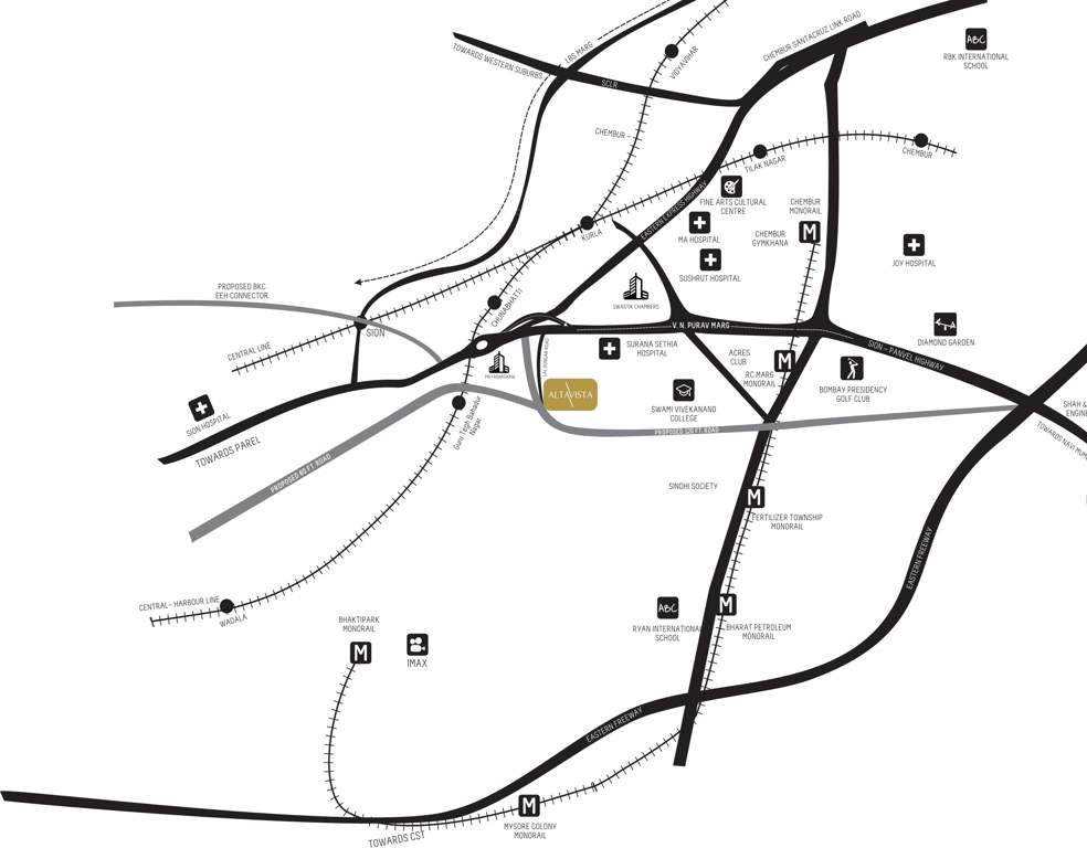  alta vista Images for Location Plan of Spenta Alta Vista
