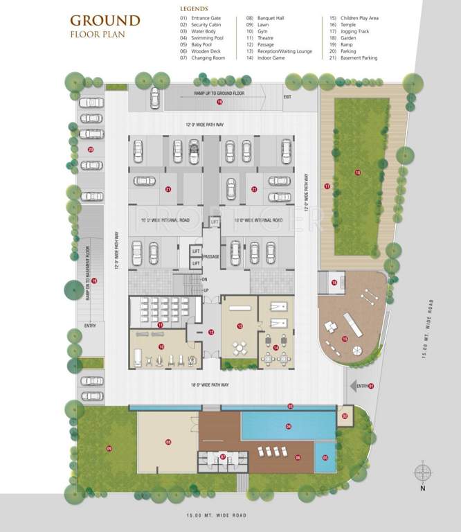 palazzo Images for Cluster Plan of Hindva Palazzo