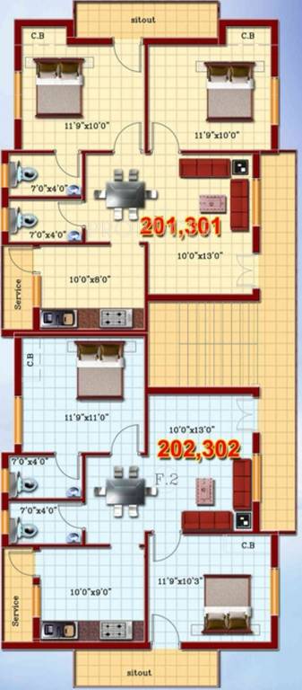 Images for Cluster Plan of Niki Homes Ruby