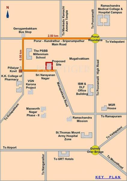 Images for Location Plan of Trinity Jayas Hive