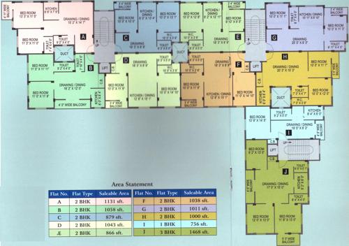 Images for Cluster Plan of Bhawani Lake View