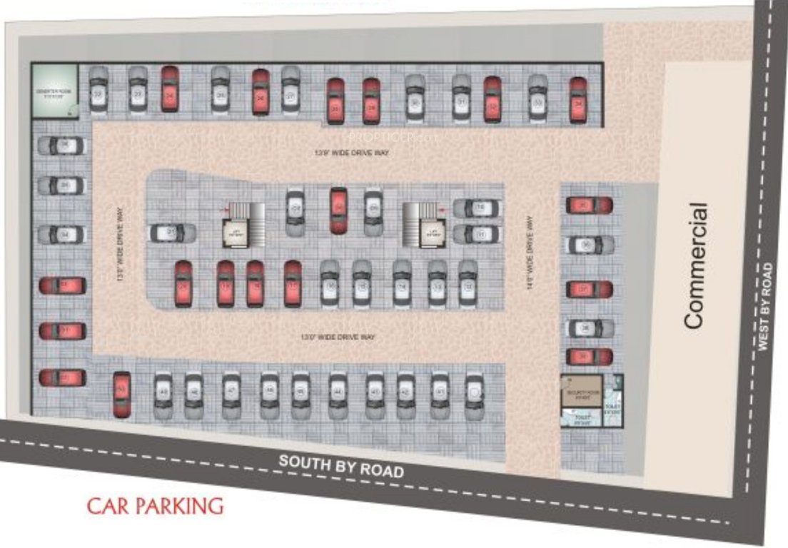 Images for Cluster Plan of Dharani Nakshatra