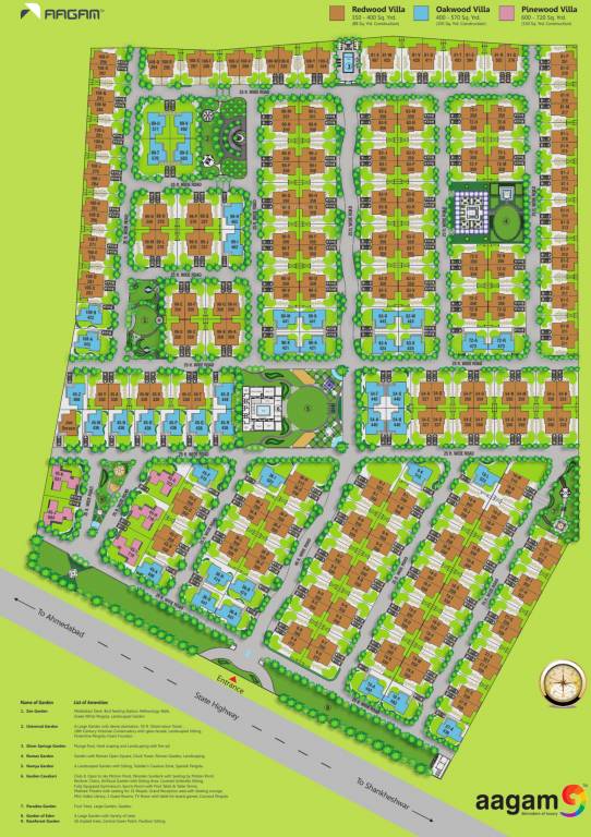 9 Images for Layout Plan of Aagam 9