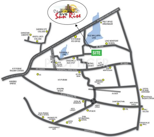  sunrise Images for Location Plan of SVS Sunrise