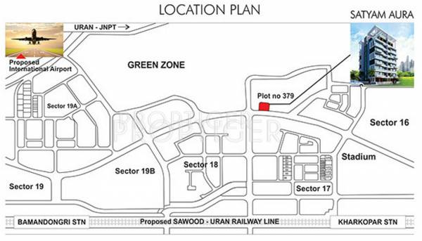 Images for Location Plan of Satyam Aura