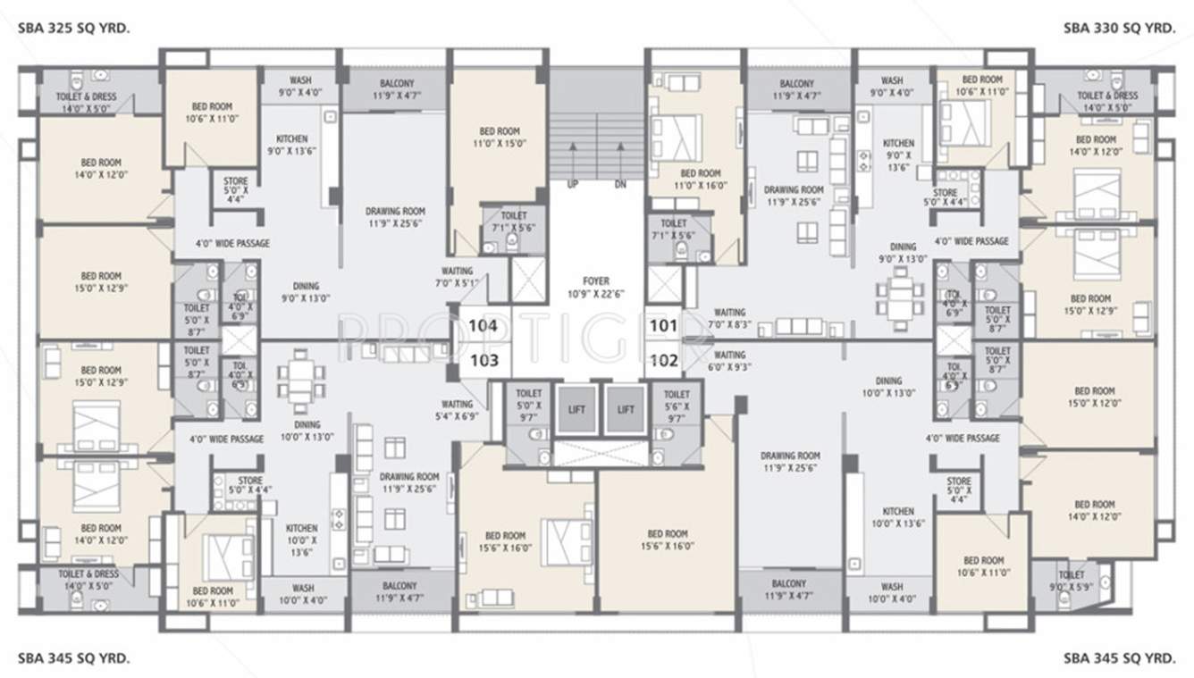 Images for Cluster Plan of Shilp Blossom Luxuria