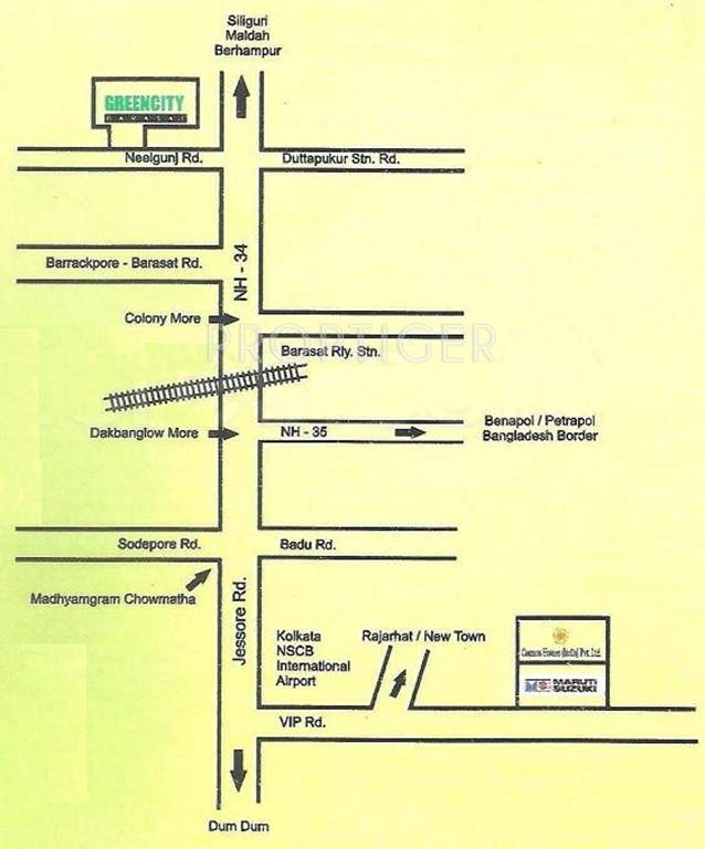  green city Images for Location Plan of Cosmos Green City