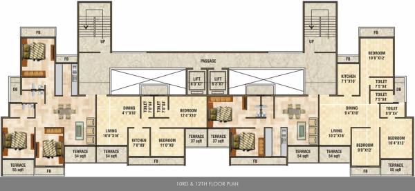 Images for Cluster Plan of Satyam Mayfair
