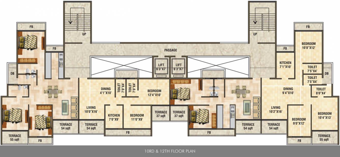 Images for Cluster Plan of Satyam Mayfair