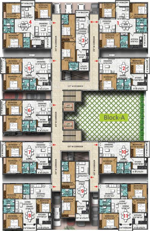 Images for Cluster Plan of Sai LR East Oak
