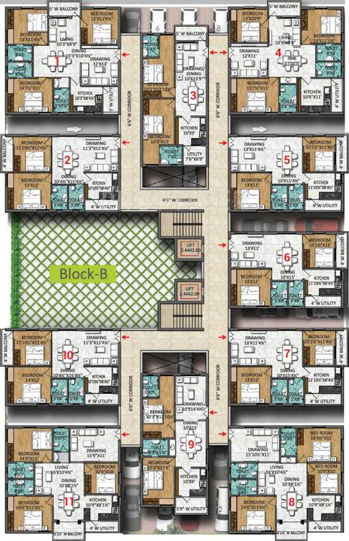 Images for Cluster Plan of Sai LR East Oak
