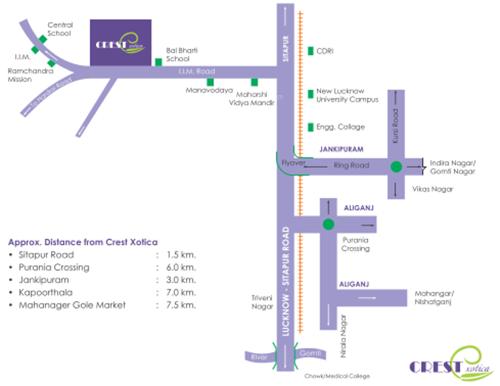  exotica Images for Location Plan of Crest Exotica