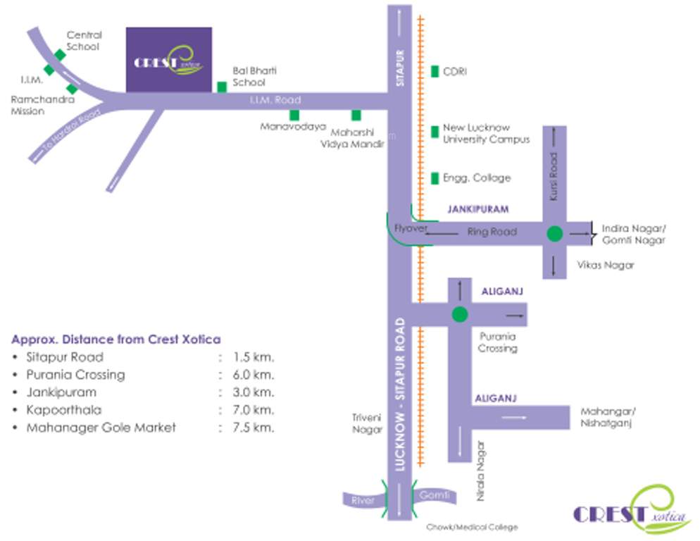  exotica Images for Location Plan of Crest Exotica