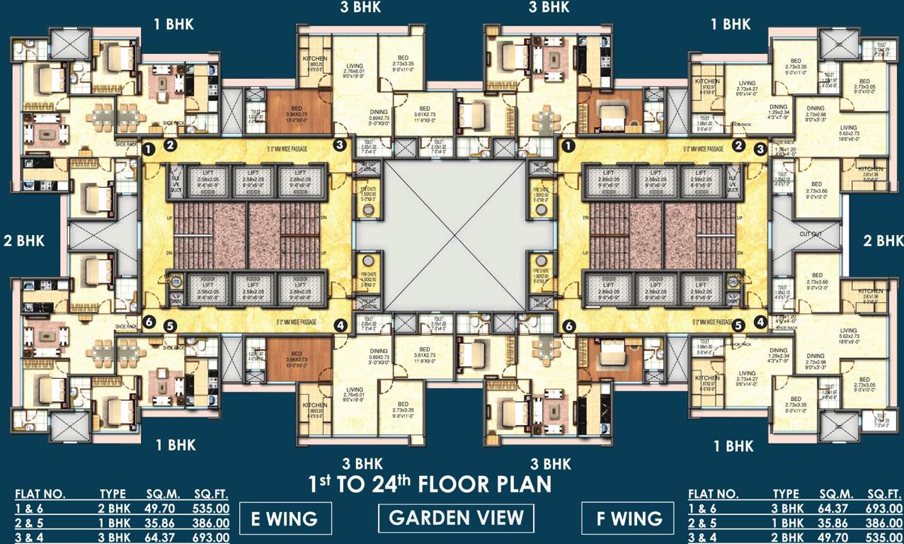 lifestyle one mumbai Images for Cluster Plan of Nirmal Lifestyle One Mumbai