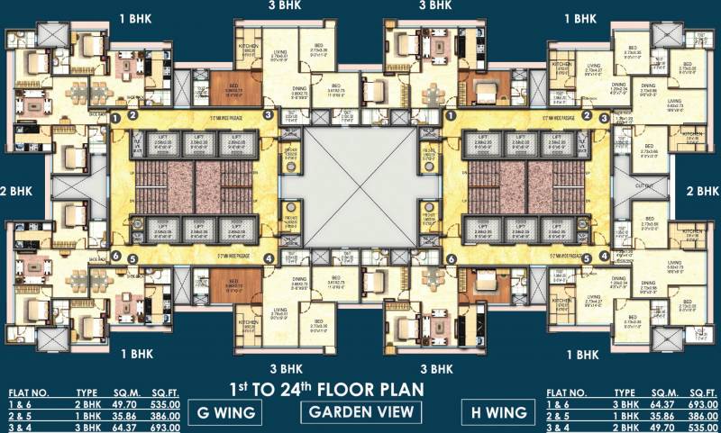  lifestyle-one-mumbai Images for Cluster Plan of Nirmal Lifestyle One Mumbai