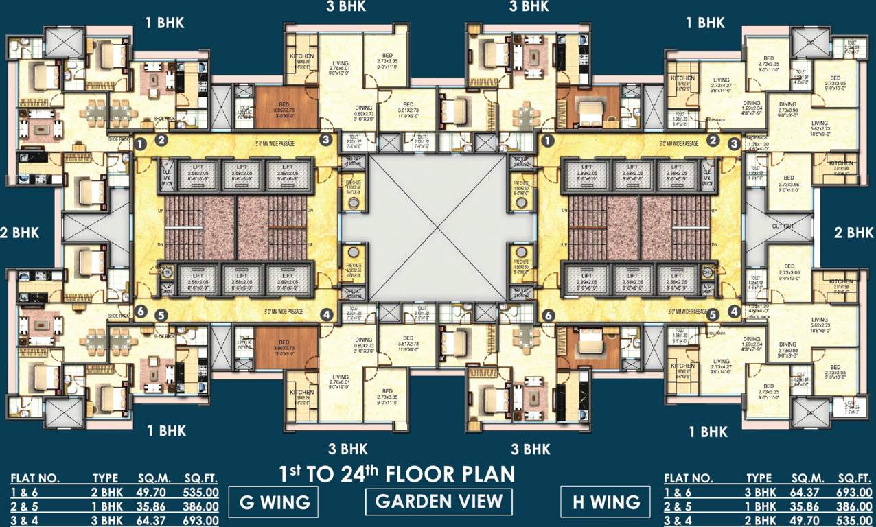 lifestyle one mumbai Images for Cluster Plan of Nirmal Lifestyle One Mumbai