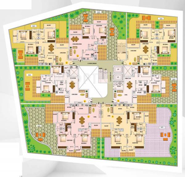 Images for Cluster Plan of Olive Celestina