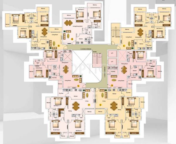 Images for Cluster Plan of Olive Celestina