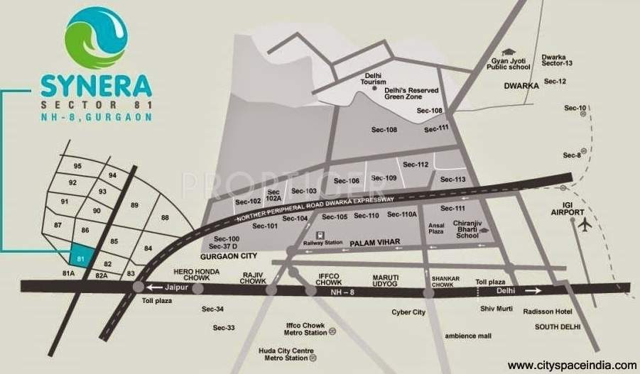synera Images for Location Plan of Signature Synera