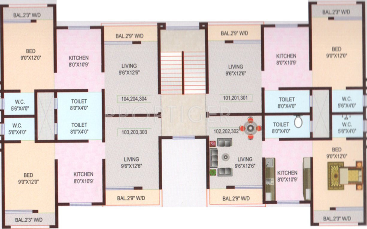 Images for Cluster Plan of Bhavani Paradise