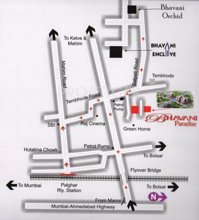 Images for Location Plan of Bhavani Paradise