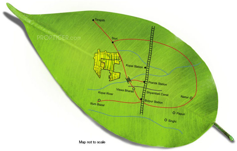 india green reality sobuj potro Location Plan