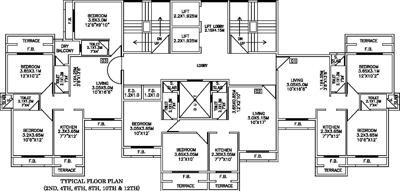  emerald Images for Cluster Plan of Tejas Emerald