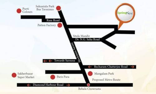  spring-nest Images for Location Plan of RBN Spring Nest