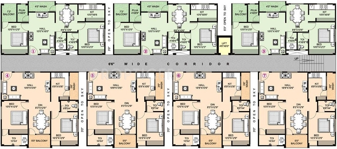  homes Images for Cluster Plan of Surya Constructions Builders And Developers Homes