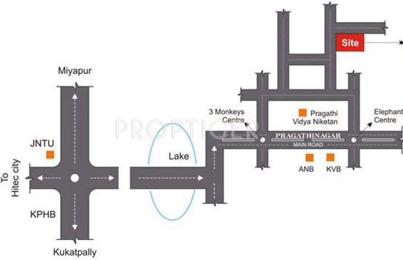  homes Images for Location Plan of Surya Constructions Builders And Developers Homes