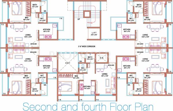 Images for Cluster Plan of Blue Key Castello
