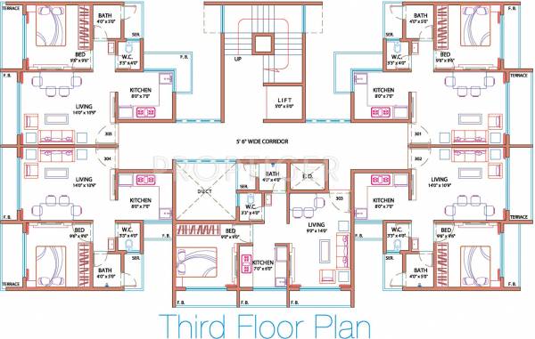 Images for Cluster Plan of Blue Key Castello