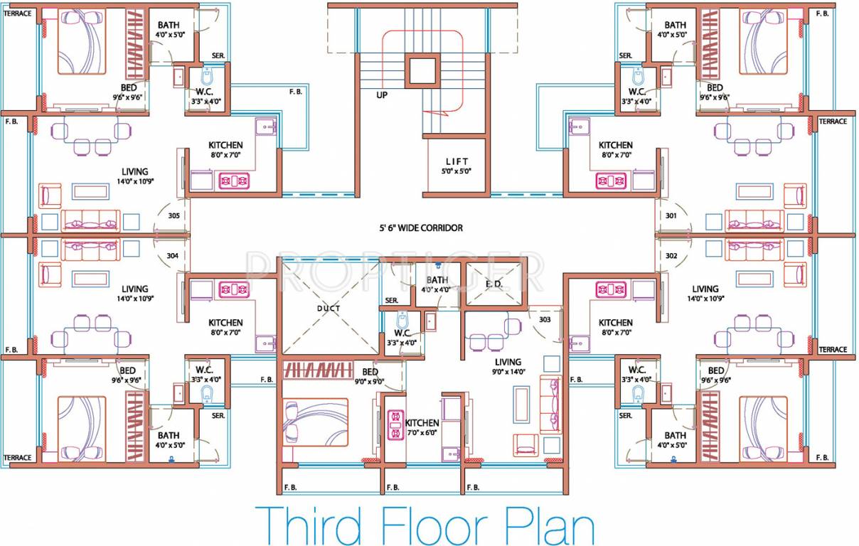Images for Cluster Plan of Blue Key Castello