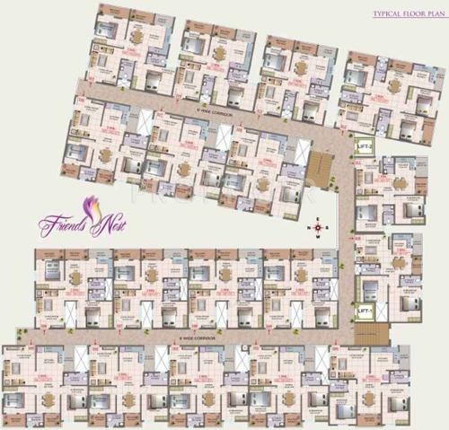 Images for Cluster Plan of  Friends Nest